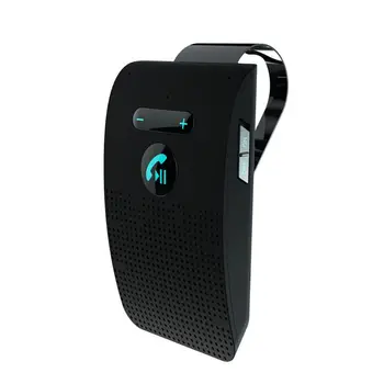 Mini для крепления солнцезащитного козырька Bluetooth-совместимый громкоговоритель для воспроизведения музыки в формате MP3