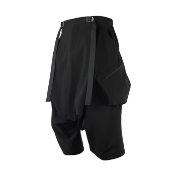 NS-202 самурайские брюки techwear darkwear ninjawear nosucism