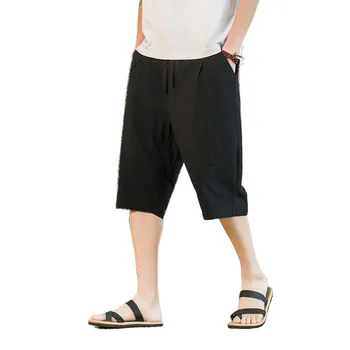 Летние подростковые шорты с широкой трубкой 2023, летняя мужская пляжная одежда, Luo Capris, Модные персонализированные шорты