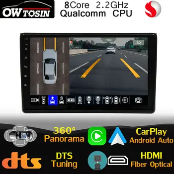 8-Ядерный Android Для AUDI A4 S4 RS4 8E 8F B9 B7 RNS-E SEAT Exeo Автомобильный GPS Радио Оптический HDMI DSP Головное Устройство CarPlay Auto 360 Панорамный