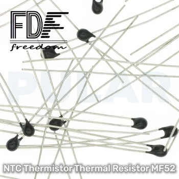 20шт Термистор NTC Терморезистор НОВЫЙ MF52 NTC-MF52AT 1K 2K 3K 4,7K 5K 10K 20K 47K 50K 100K 5% 3950B 1/2/3/4.7/K Ом R