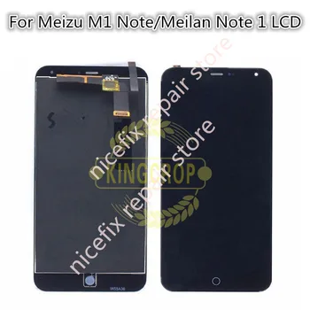 100% Новый для Meizu M1 Note ЖК-дисплей + замена сенсорного экрана с цифровым преобразователем на 5,5-дюймовые запчасти для мобильного телефона M1 Note с бесплатными инструментами